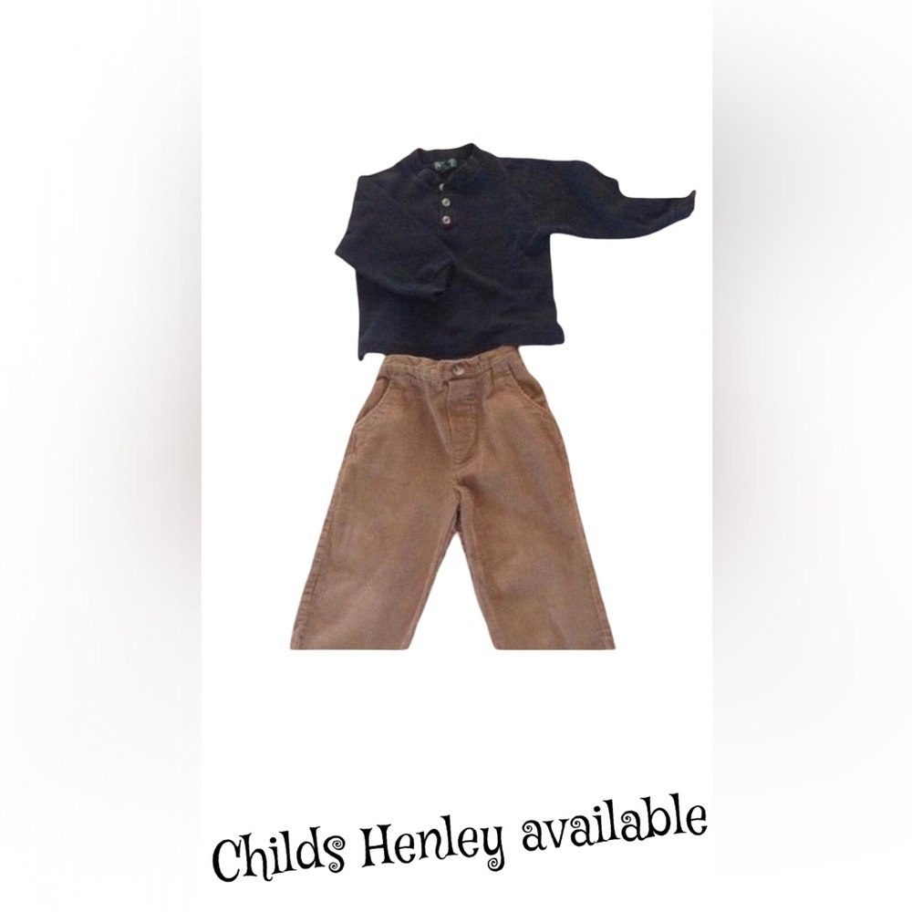 Childrens Place Henley shirt black toddler EUC